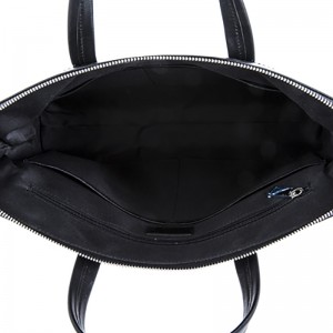 18SG-6819F Servietă din piele pentru bărbați Capacitate mare 15,6 inch Laptop Business Briefcase din piele