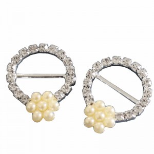 Buton din metal accesorizat pentru îmbrăcăminte de ultimă oră de calitate excelentă, cu perlă 4