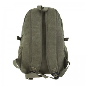 18SC-6805D Rucsac de călătorie de stil verde Preppy cu design pentru armată multifuncțional Rucsac pentru sac de pânză pentru studenți
