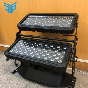 led RGBW 120 * 8w dublu strat exterior pentru spălarea pereților exteriori lumină impermeabilă, IP65