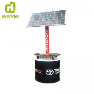 Stație de încărcare pentru telefonul celular cu energie solară în stil nou, pentru orașul inteligent