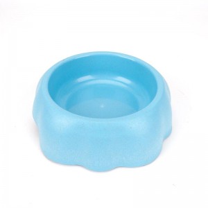 bol în formă de floare grâu-paie, mâncăruri pentru animale de companie, castron pentru mâncare pentru câini