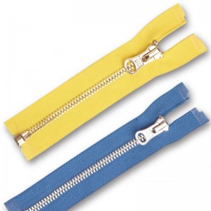 fermoar metalic finisat fermoar metalic fermoar metalic capăt închis și capăt deschis în două moduri 3