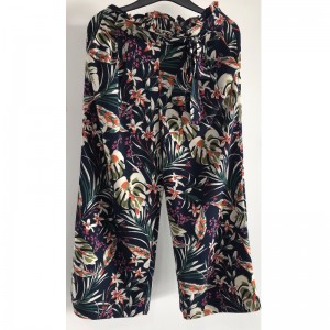 TROUSER DE PRINT FLORAL JLWT0002