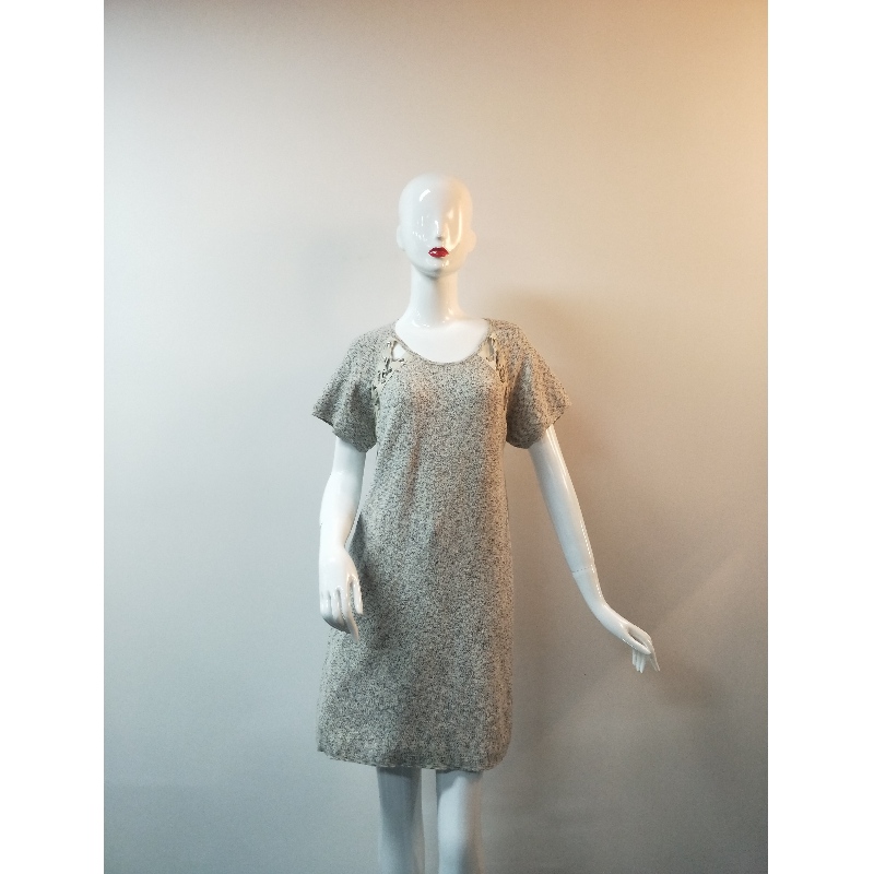 GREY SWEATER LONGLINE GRAY RLWS0086F