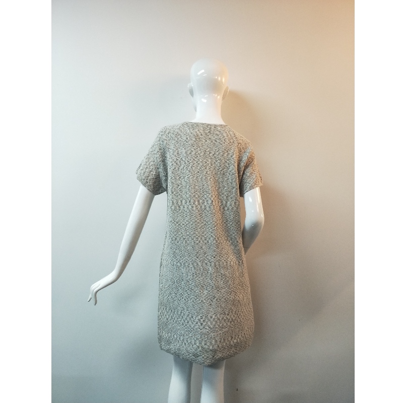 GREY SWEATER LONGLINE GRAY RLWS0086F