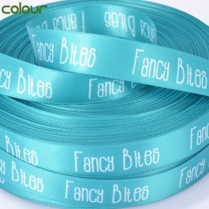 3 # Panglică din satin imprimată cu logo-ul personalizat