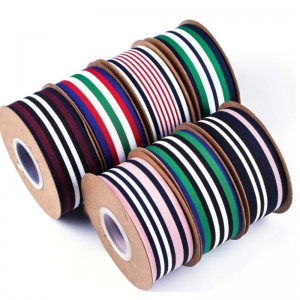 4 # personalizate de transfer de căldură 40mm imprimare tricolor bandă grosgrain banda pentru îmbrăcăminte