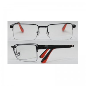 Unisex cel mai nou stil pliabil ochelari de lectură cu temple metalice, obiectivul AC, CE și standardele FDA,