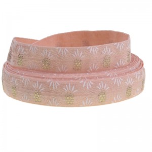 12 # personalizate de înaltă calitate 5/8 Fold Over Elastic