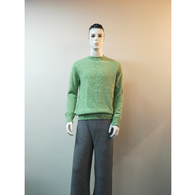 AVOCADO GREEN CREW SWEATER SWEATER RLMS0027F