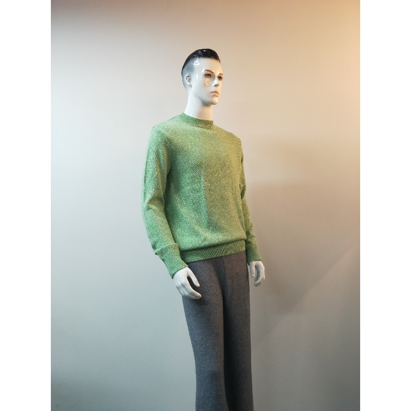 AVOCADO GREEN CREW SWEATER SWEATER RLMS0027F