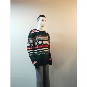 PRINT SWEATER RLMS0050F