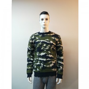Pulover CAMO PRINT RLMS0007F