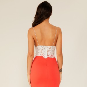 De înaltă calitate Deep V Femei Doamnelor Casual Sexy Chiffon Ruffle Camisole