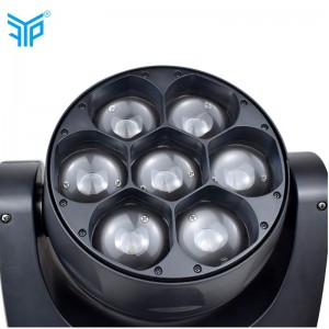 de înaltă calitate 7 * 40W a condus șaibă de perete de spălare lumina disc disco en-gros en-gros