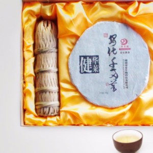 06 două mii seria set mare ceai hunan anhua ceai negru ceai de îngrijire a sănătății