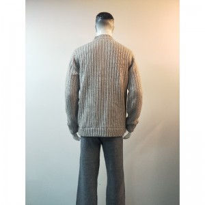 GREY SWEATER PENTRU ROTAȚIE RLMS0076F