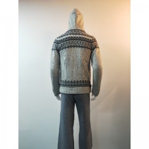 GRAY PRINT PULOVER ROLMS0078F