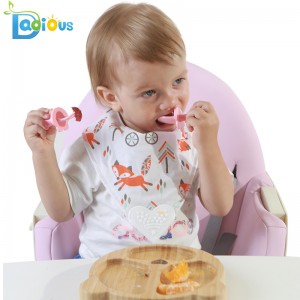 2019 Produse noi Hrănire pentru bebeluși Set de linguriță și furculițe pentru vânat Seturi de vânat pentru bebeluși Lingurițe pentru copii Îngrijire pentru copii