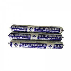 Garnitură rezistentă la intemperii din silicon KLX-106 pentru uși și ferestre