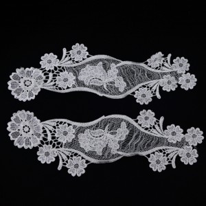 1 # dantelă din creion, dantelă de mătase din lapte, dantelă din poliester / nailon, dantelă din bumbac,