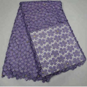 Moda de înaltă calitate din Nigeria swiss bumbac bumbac cord guipure țesătură dantelă