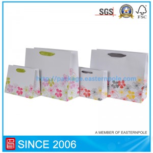 Pungă de hârtie personalizată manuală