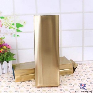 Pungă de cafea și pungă de ceai din aluminiu, cu folie laterală 8oz 12oz 16oz 32oz