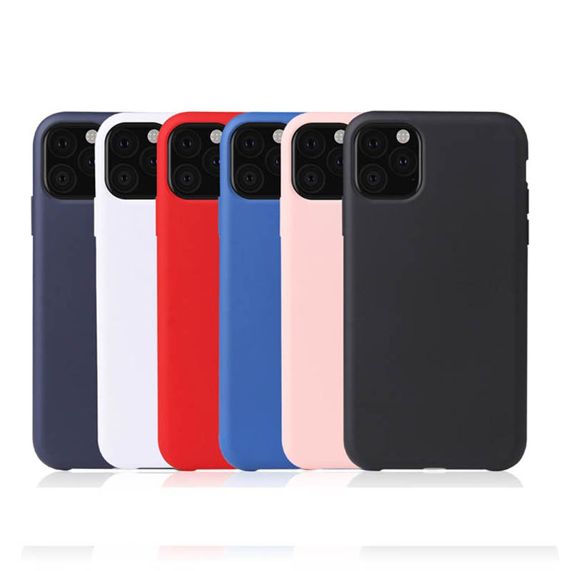 2019 Case noi de silicon lichid pentru Iphone 11