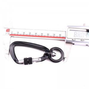 Cârlig în aer liber alpinism camping camping blocare principală carabinier multifuncțional cârlig alpinism cataramă în aer liber prindere rapidă echipament de cădere rapidă încuietor de siguranță pentru a conduce animalele p...