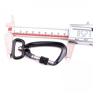 Cârlig în aer liber cămăruță blocare principală carabinier cataramă alpinism cataramă multi-funcțională cataramă în aer liber prindere rapidă echipament de cădere rapidă încuietor de siguranță cu cârlig de animale câ...