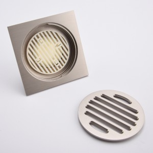 Băi de dormit moderne, pardoseală de scurgere