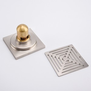 Capacul ascuns de scurgere a pardoselii de duș