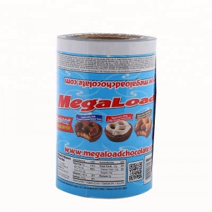 Folie de ambalare a fursecurilor din material plastic laminat de calitate alimentară laminat pe rolă