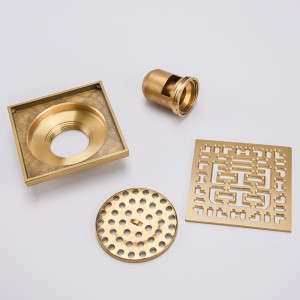 Placă de acoperire cu sifon anti-miros ușor de instalat