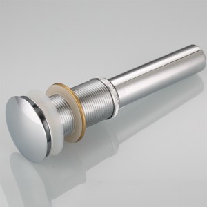 Faceți clic pe racordurile de bazin de baie crom clack, racorduri pentru țevi, fără revărsare