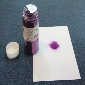 Vânzare cu ridicata excelentă pulbere cu sclipici iridiscente în formă hexagonală