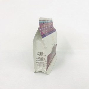 Vânzare fierbinte 8 sigiliu lateral sigla design personalizat imprimat mâncare de ciocolată sac de ambalare