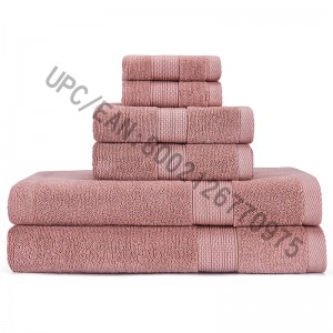 JMD TEXTILE Set de prosoape de baie, set de prosoape de 6,2 pânză de spălat, 2 prosoape de mână, 2 prosoape de baie, prosoape prosoape de uz casnic Durabil absorbant prosop prosoape confortabile bumbac extra groase (cafea, 6)