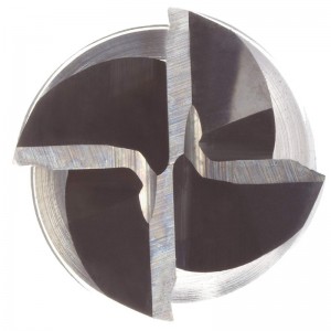 Carbură pătratică cu nas, metrică, finisare AlTiN, tăiere de tundere și finisare, helix 30 grade, 4 flauturi, 39 mm lungime totală, 3mm diametru tăiere, 3.000mm diametru coadă
