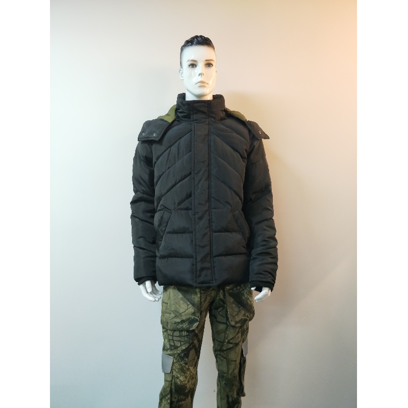 JACKET BLACK PUFFER RLMPC0004