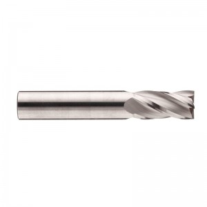 Carbură Micro Square Nose End Mill, Finition netratată (strălucitoare), 30 grade Helix, 4 flauturi, 1,5 \