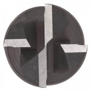 Carbură Micro Square Nose End Mill, Finition netratată (strălucitoare), 30 grade Helix, 4 flauturi, 1,5 \