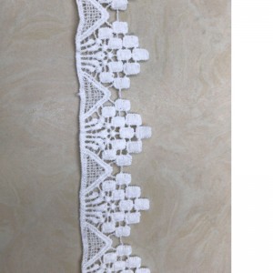 21 # dantelă de mătase de lapte lace Dantelă din poliester / Nylon ， dantelă de bumbac