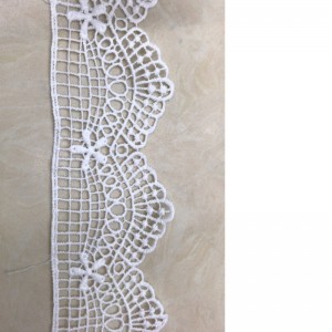 21 # dantelă de mătase de lapte lace Dantelă din poliester / Nylon ， dantelă de bumbac
