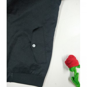 Jacheta neagră pentru bărbați RLMJ0006