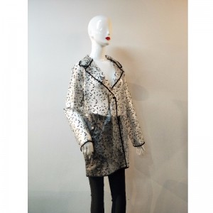 JACKET BLACK DOT TPU TLU RLWTJ0002