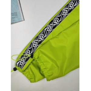 JACKET FLUORESCENT LADIES VERDE LONGLINE WINDBREAK RLWJ0009