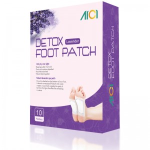 Detox patch picior
